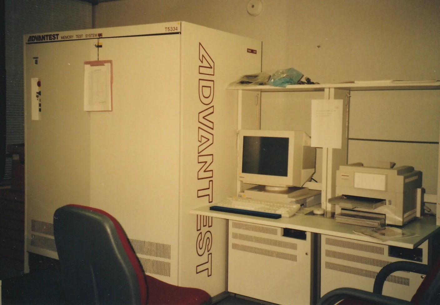 Tester at Donghwa Advantest Office